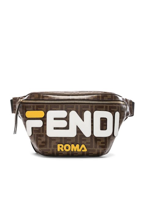 fendi roma brown fanny pack|fendi pants.